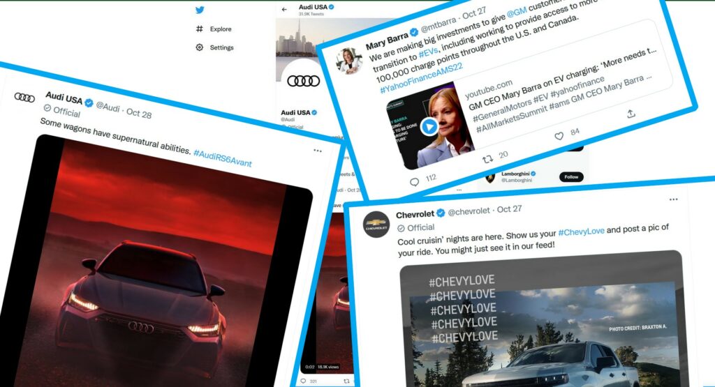  GM And Audi Expand Their Soft Boycott Of Twitter By Pausing Posts