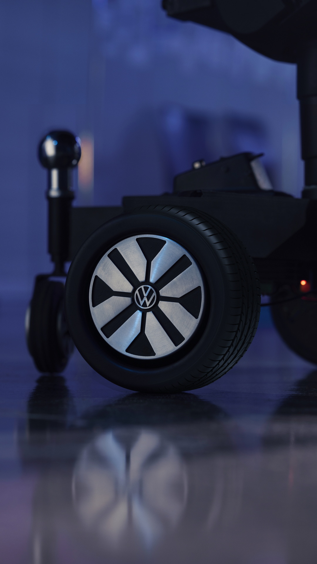 VW’s Electric Office Chair Is Heated, Drivable And Even Has An Infotainment System