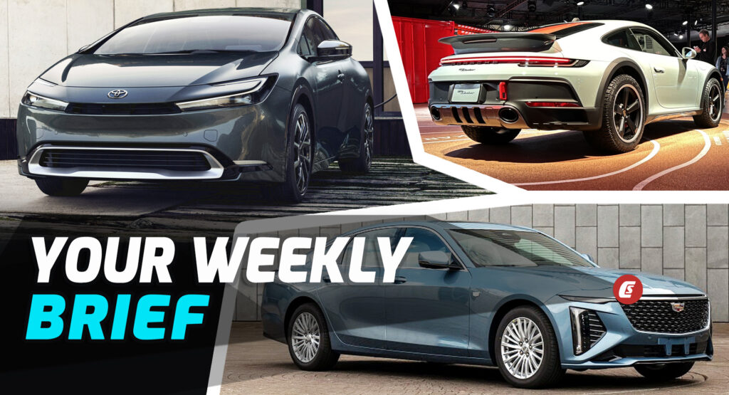  2023 Toyota Prius, New Cadillac CT6, And Porsche 911 Dakar: Your Weekly Brief