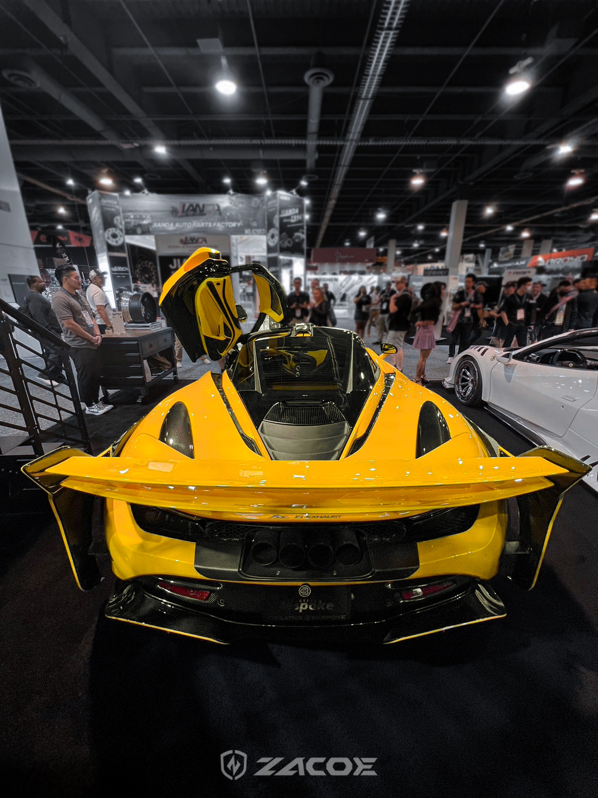 Zacoe’s McLaren 720S Takes SEMA By Storm With Carbon Fiber For Days