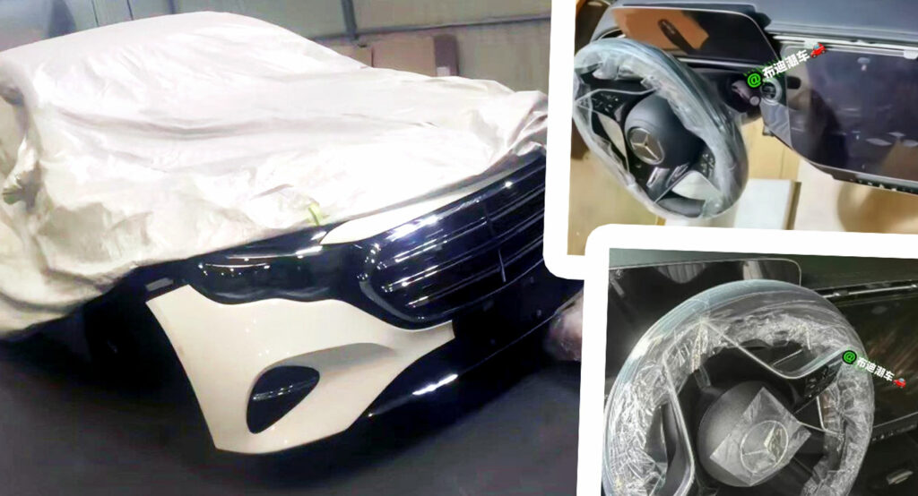  2024 Mercedes E-Class Gives Us A First Undisguised Look At Front End And Interior