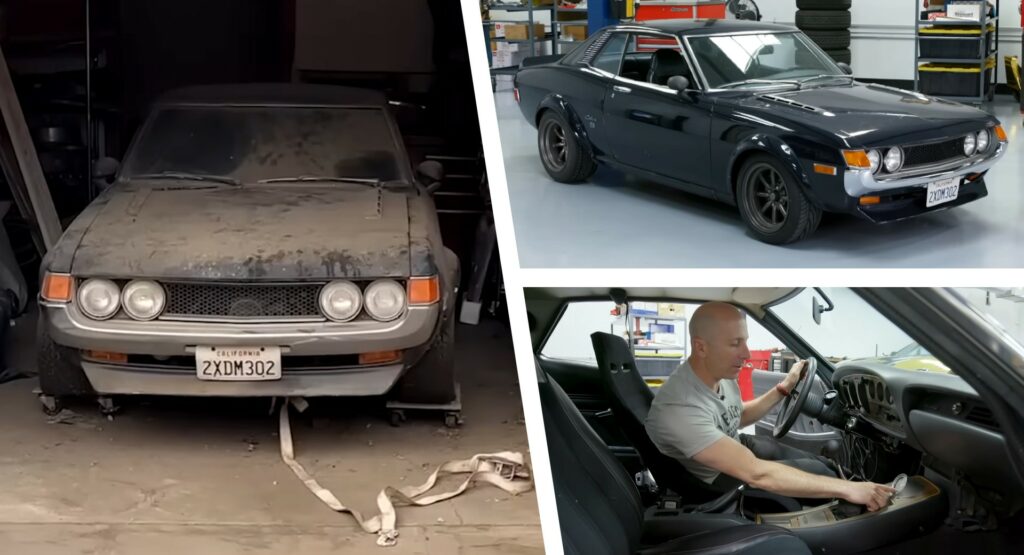  This 1972 Toyota Celica Was Collecting Dust In A Garage For 20 Years