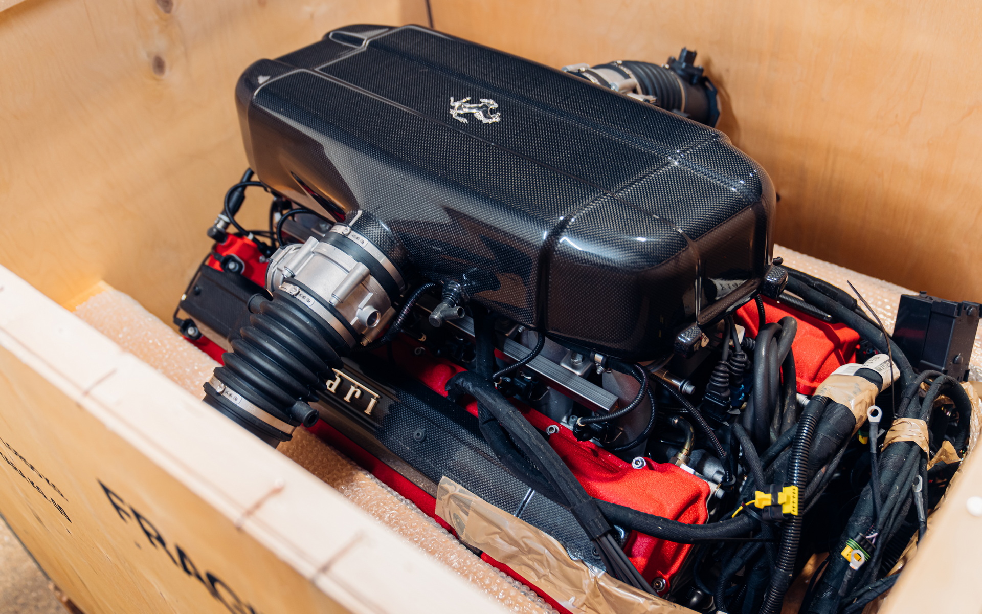 What Would You Do With A Brand New Ferrari Enzo V12 Crate Engine That’s Still In The Box?