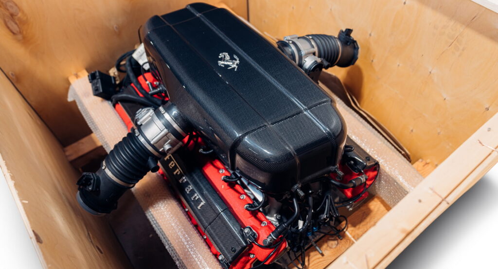  What Would You Do With A Brand New Ferrari Enzo V12 Crate Engine That’s Still In The Box?