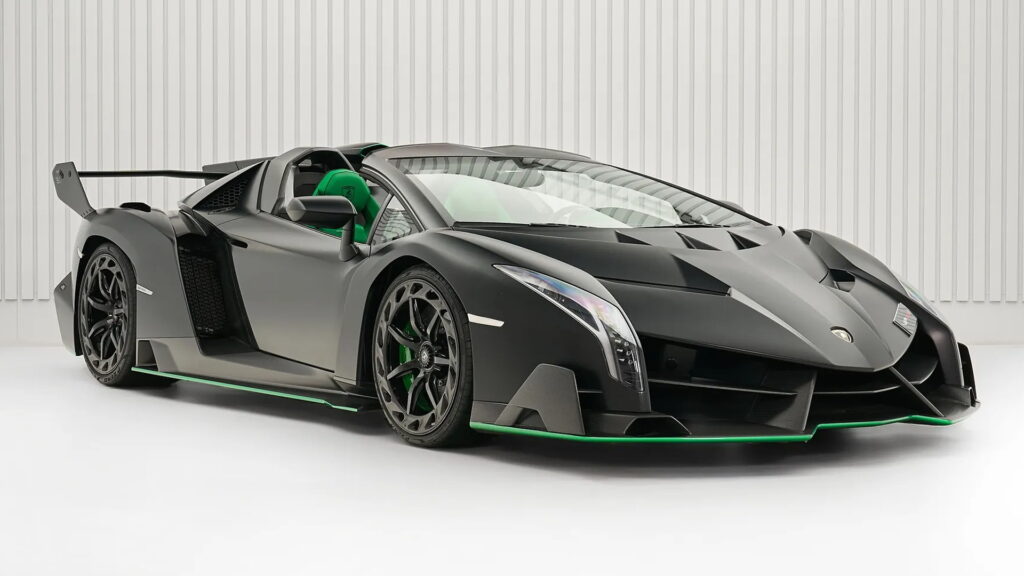  The Second Of Nine Lamborghini Veneno Roadsters Can Be Yours For $9.5 Million