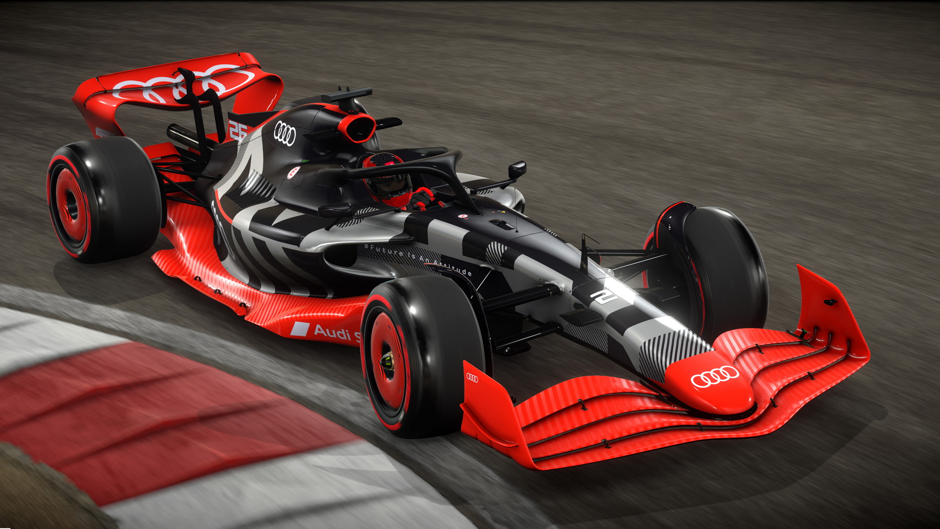 You Can Now Drive The Audi Show Car In The F1 2022 Video Game