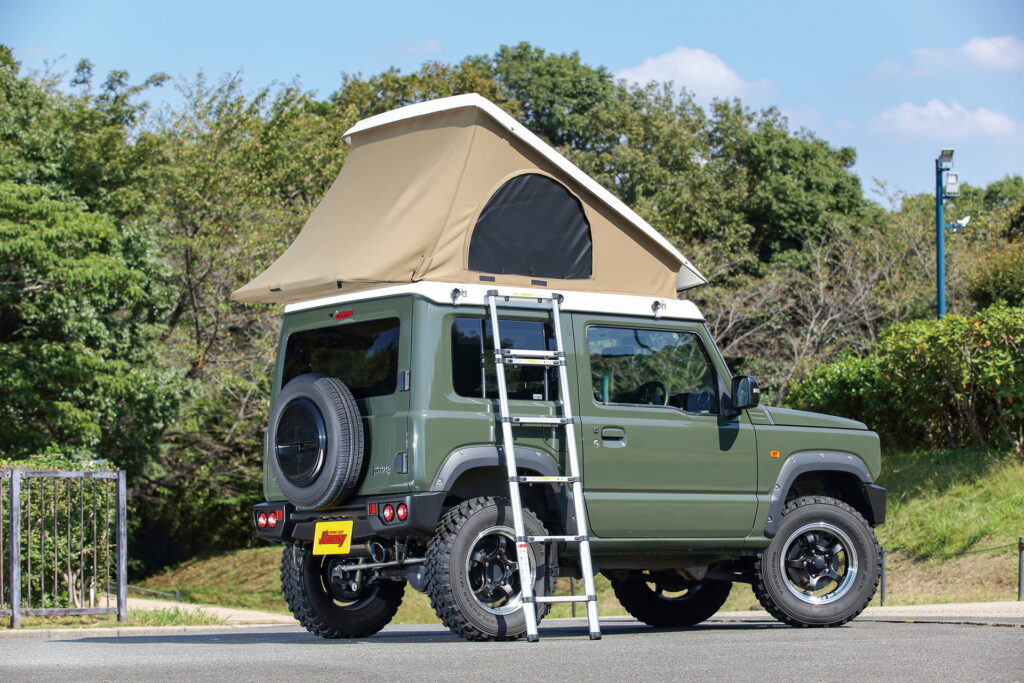 Turn Your Suzuki Jimny Into A Camper With The Canotier J3 Pop-Top Tent