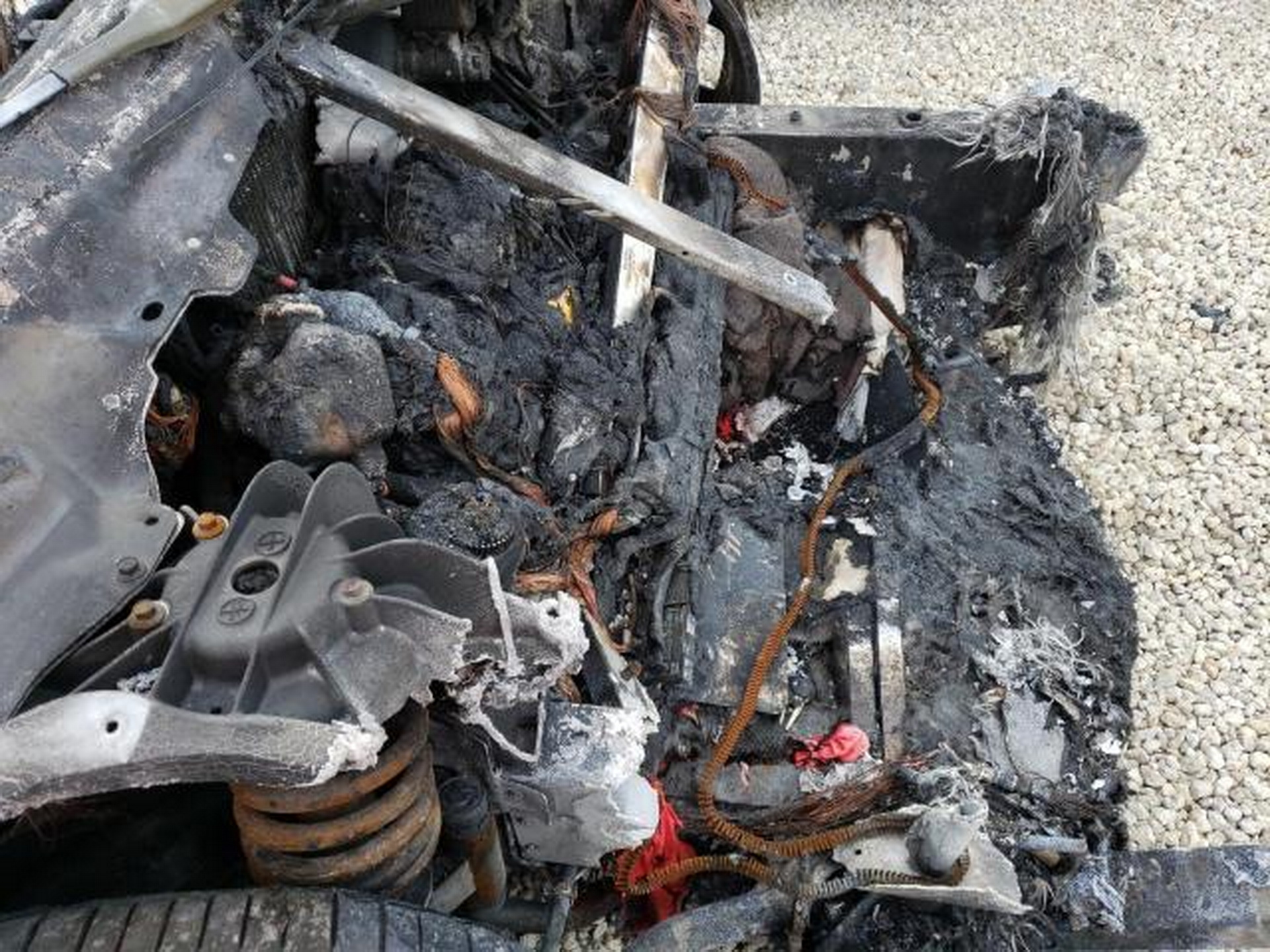 What Would Anyone Do With A Lucid Air Dream Burnt To The Ground After Flooding?