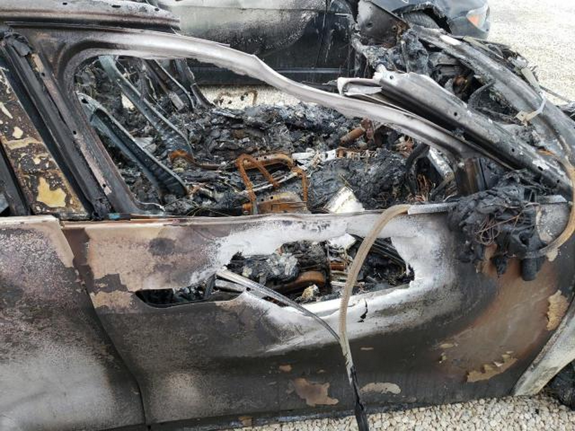 What Would Anyone Do With A Lucid Air Dream Burnt To The Ground After Flooding?