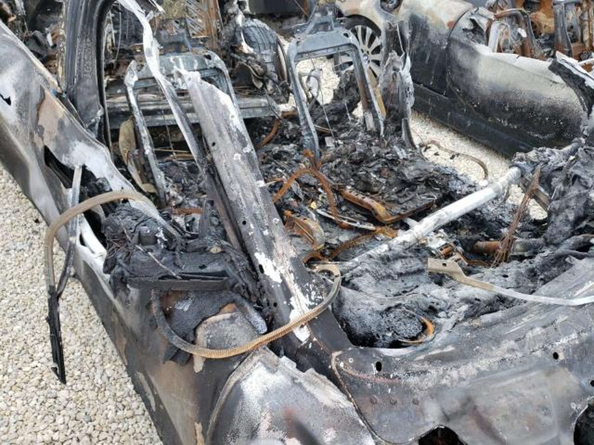 What Would Anyone Do With A Lucid Air Dream Burnt To The Ground After Flooding?