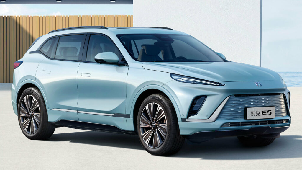  Buick Electra E5 Debuts In China As An Ultium-Based Electric Luxury Crossover