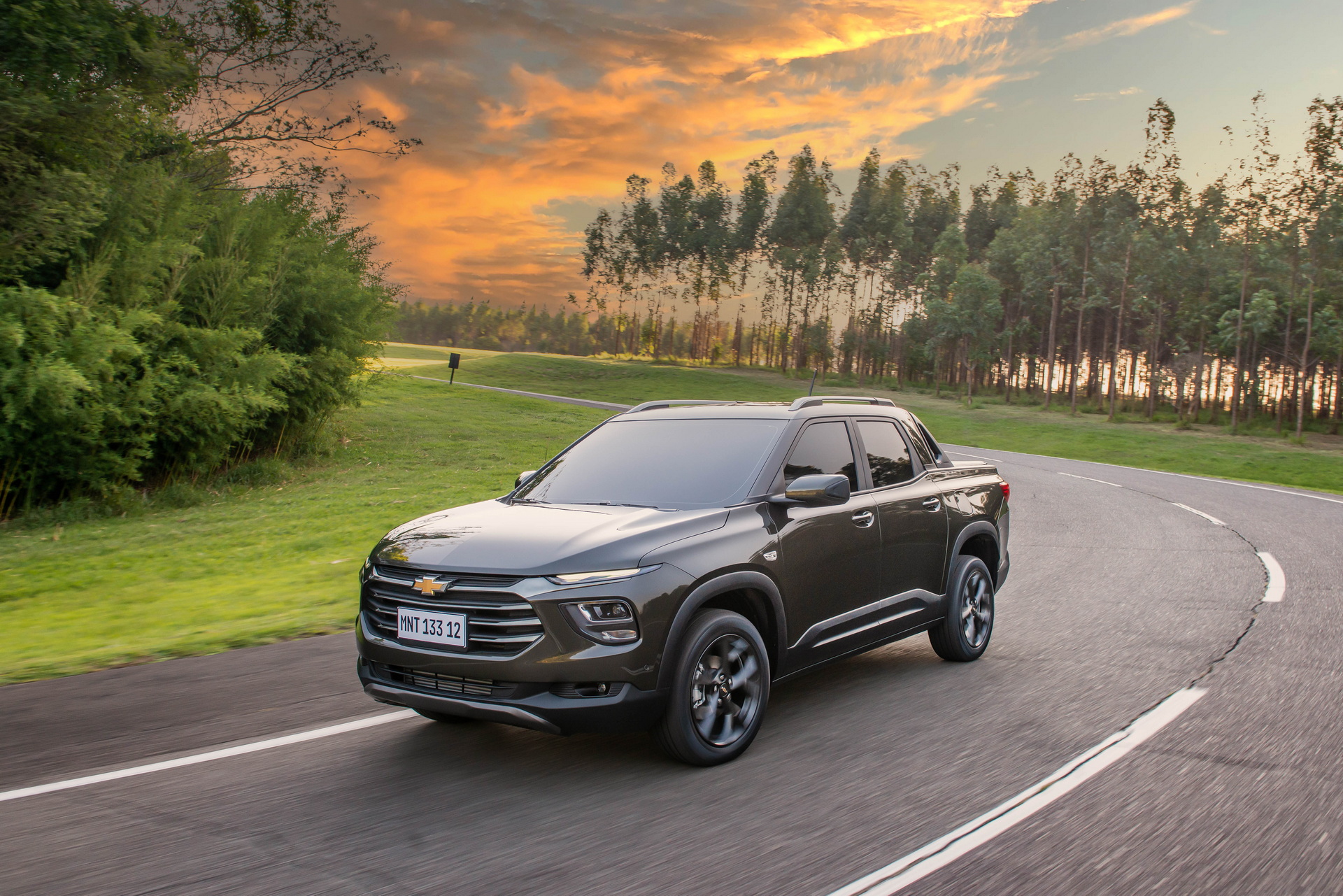 2023 Chevy Montana Small Pickup For South America Debuts With Lots Of Interior Comfort, But No AWD