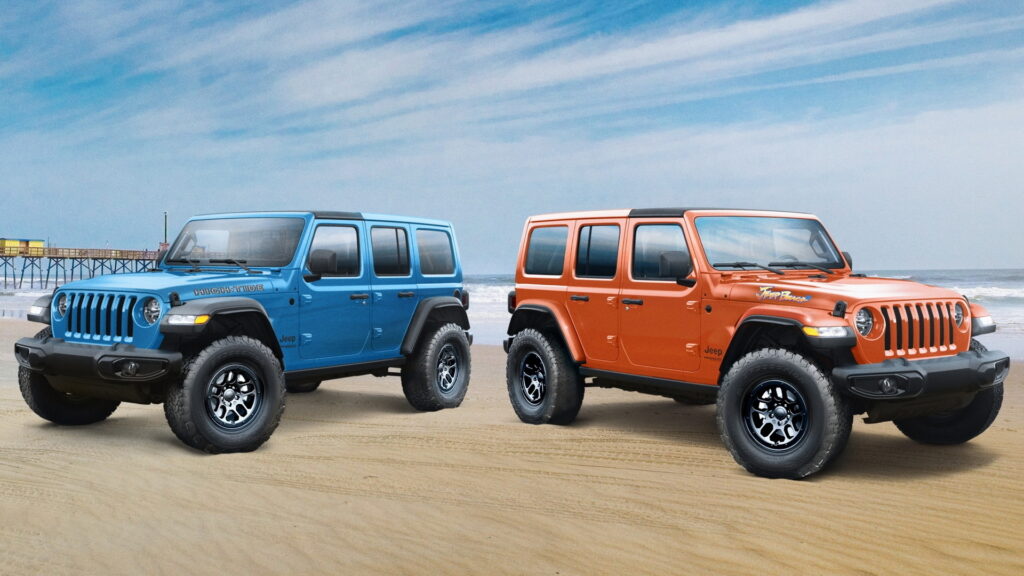  Jeep Announces 2023 Wrangler High Tide, And 1-Of-500, 20th Anniversary Beach Model