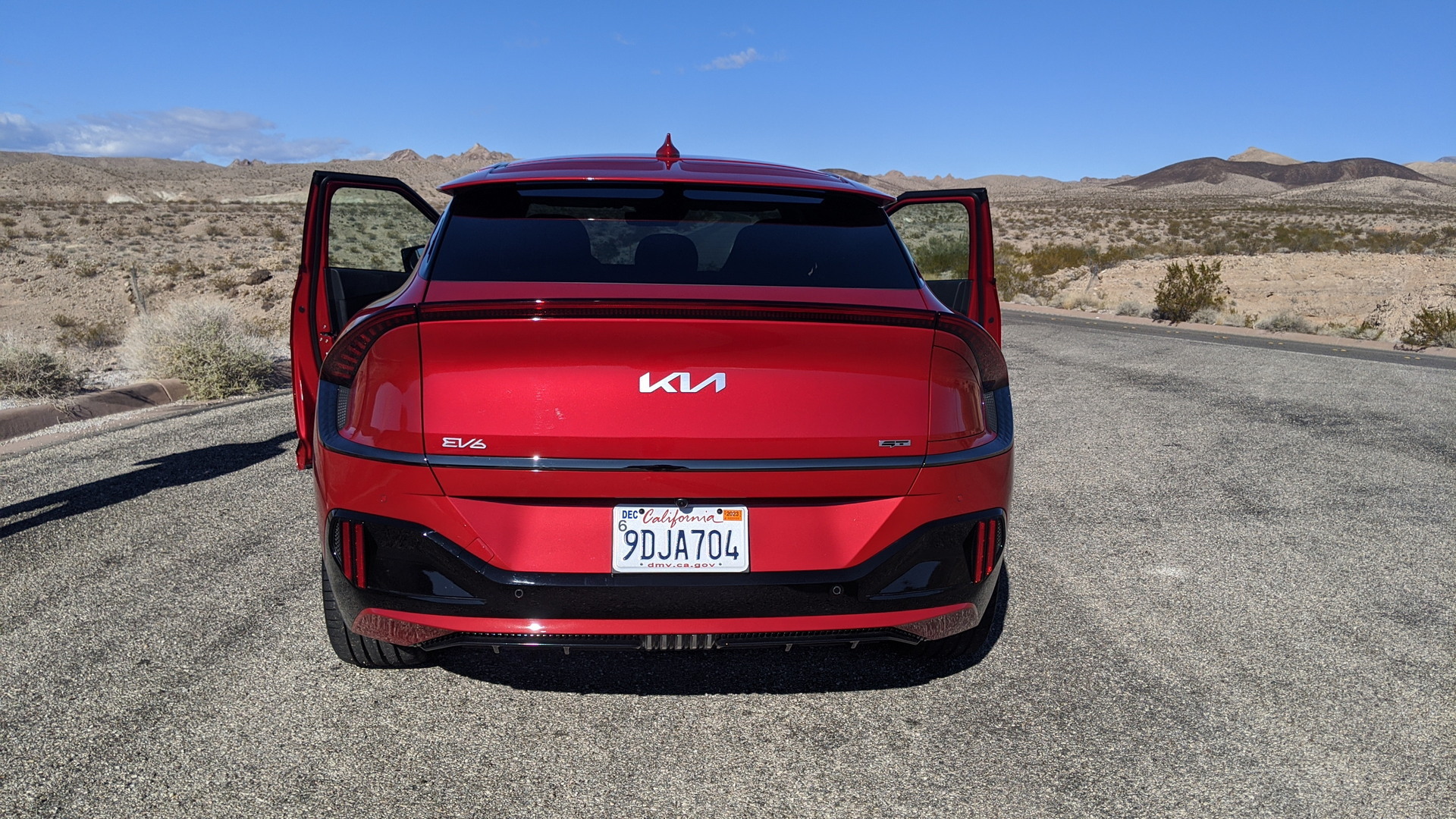 2023 Kia EV6 GT 18 for Carscoops by Stephen Rivers