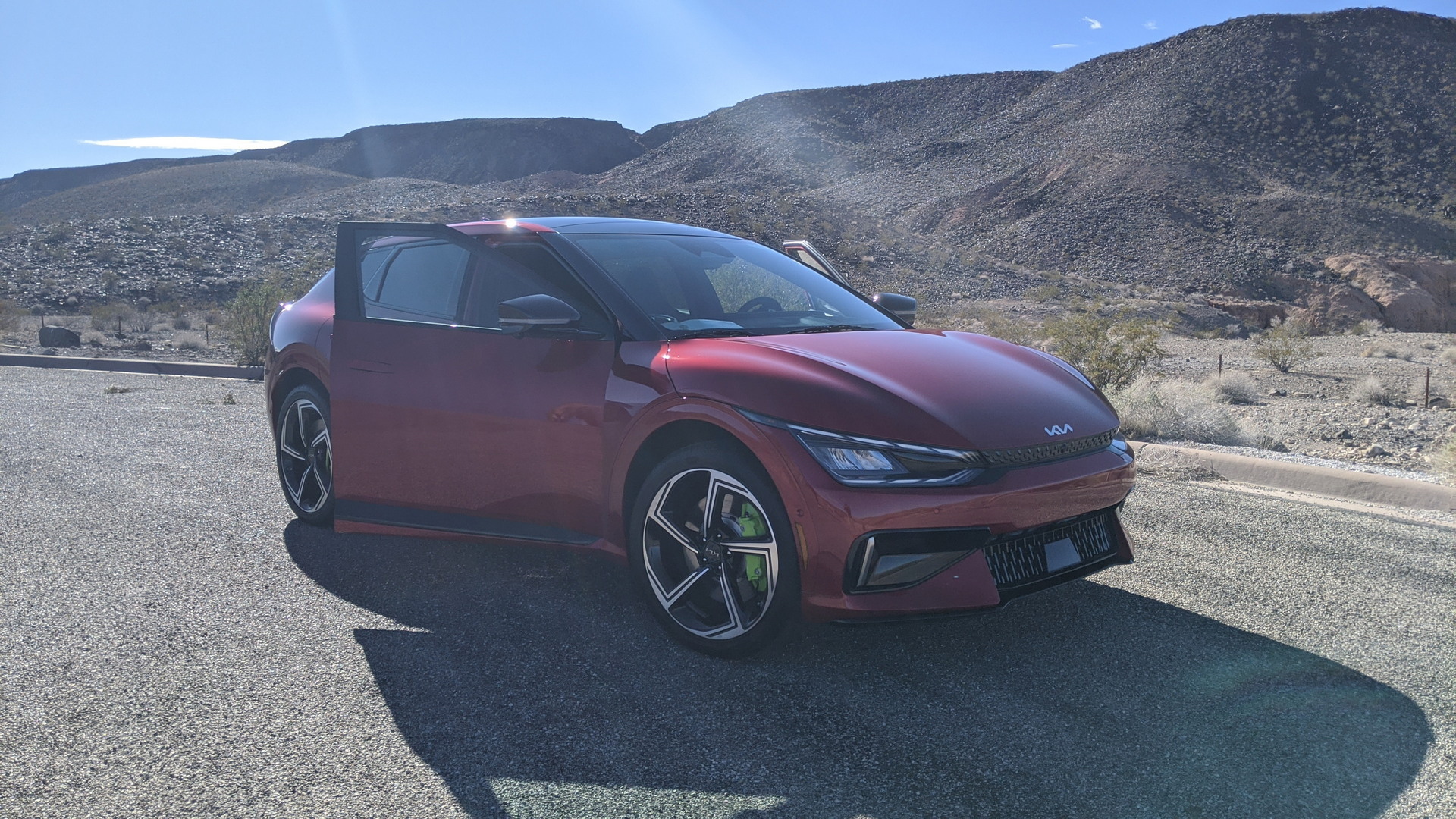 2023 Kia EV6 GT 21 for Carscoops by Stephen Rivers