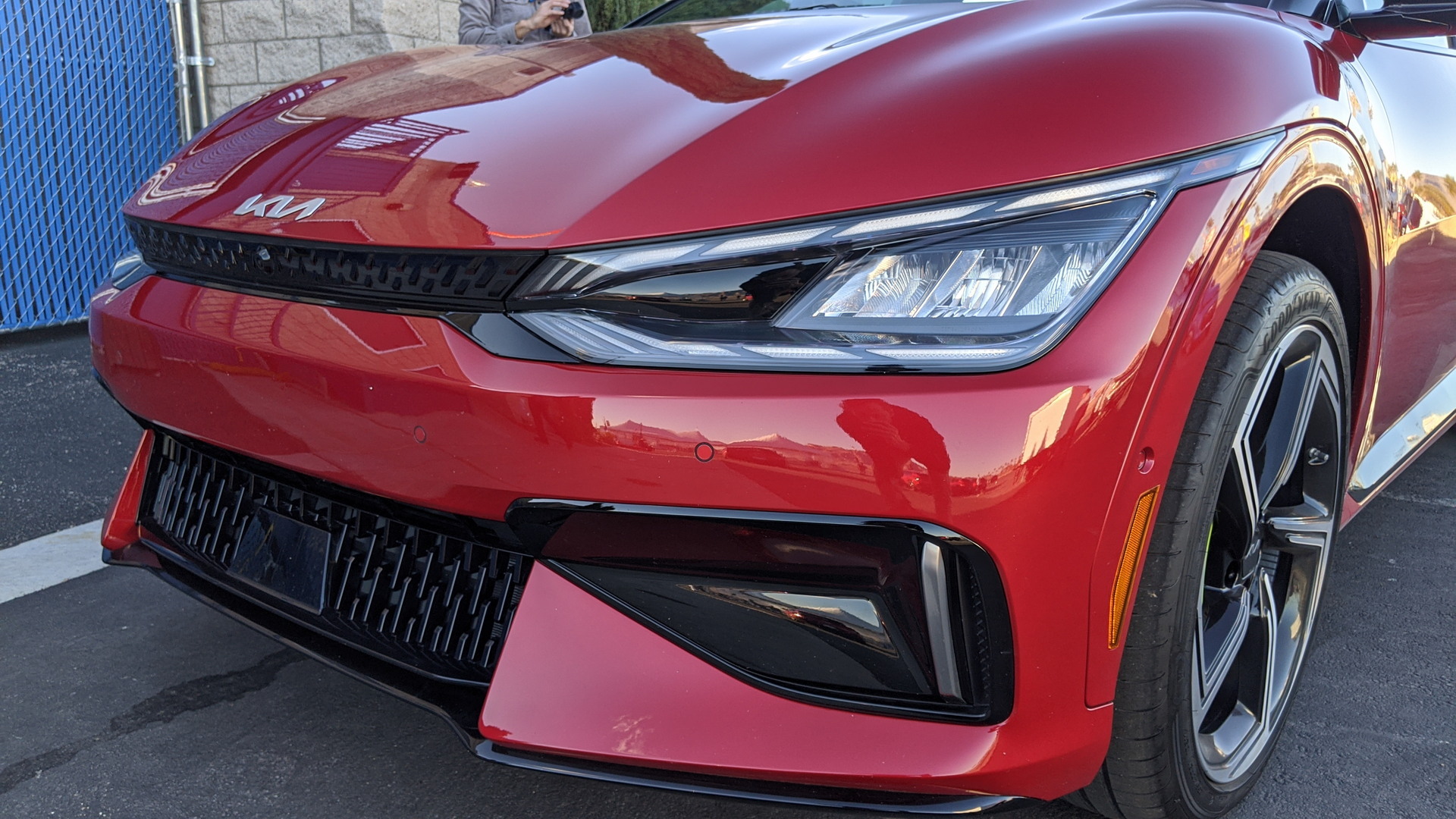 2023 Kia EV6 GT 70 for Carscoops by Stephen Rivers