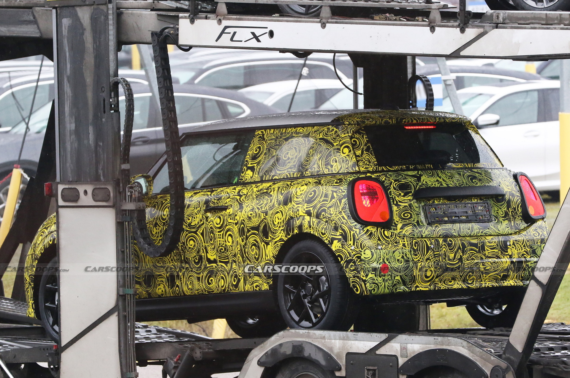 2023 MINI Cooper Facelift Spied Wearing Its Production Light Units
