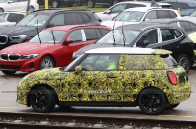 2023 MINI Cooper Facelift Spied Wearing Its Production Light Units ...