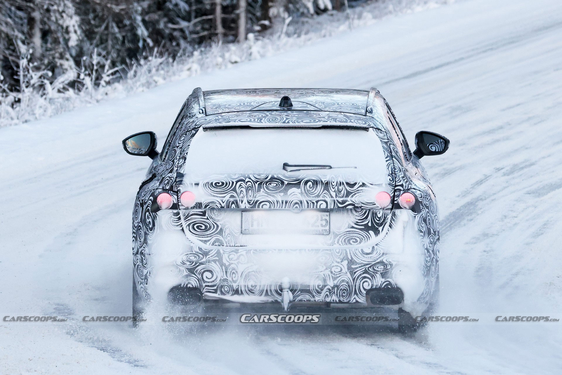 2024 Audi A4 Avant Spied With Plug-In Hybrid Powertrain And What Appears To Be A Massive Panoramic Glass Roof
