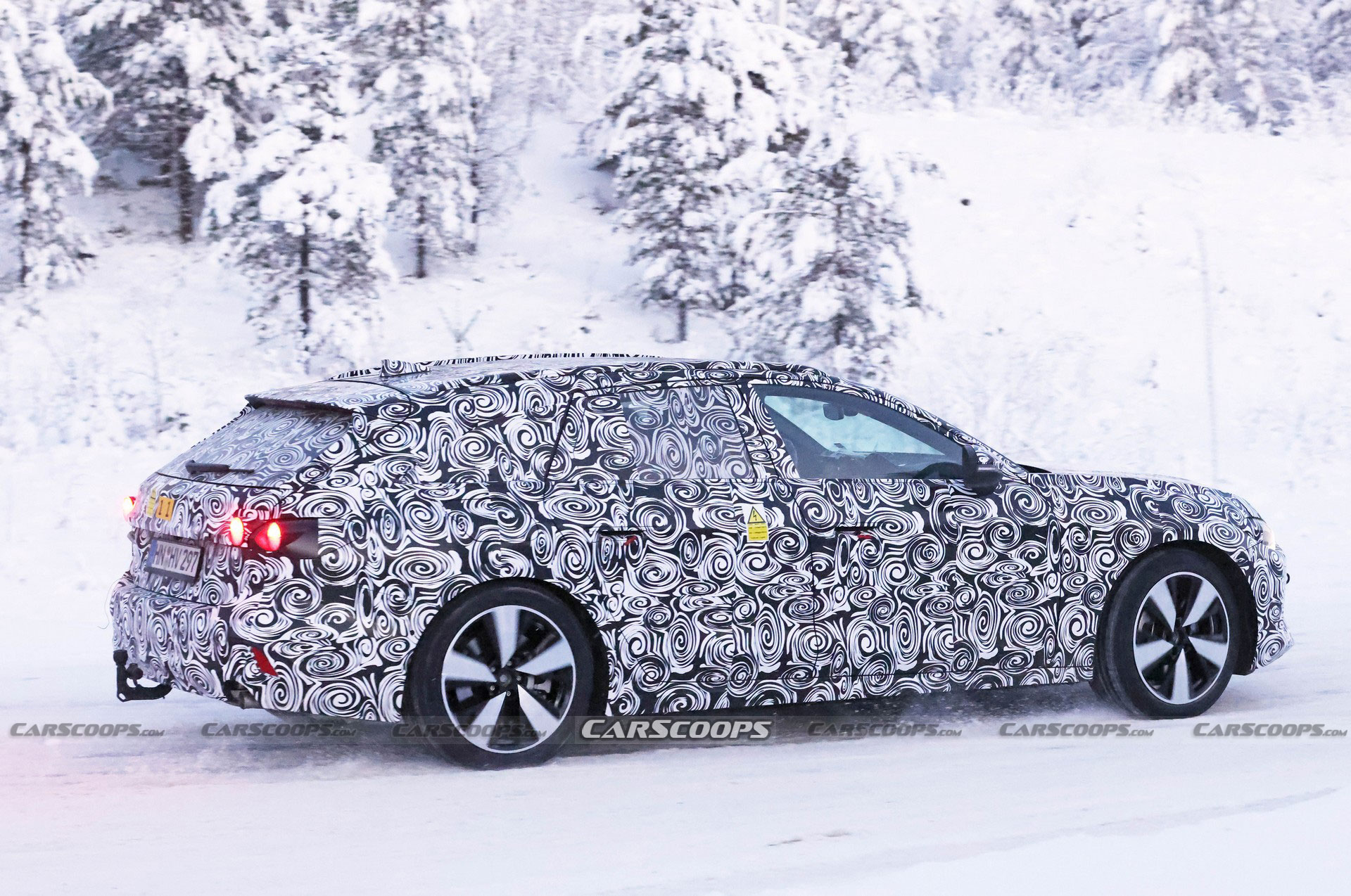 2024 Audi A4 Avant Spied With Plug-In Hybrid Powertrain And What Appears To Be A Massive Panoramic Glass Roof