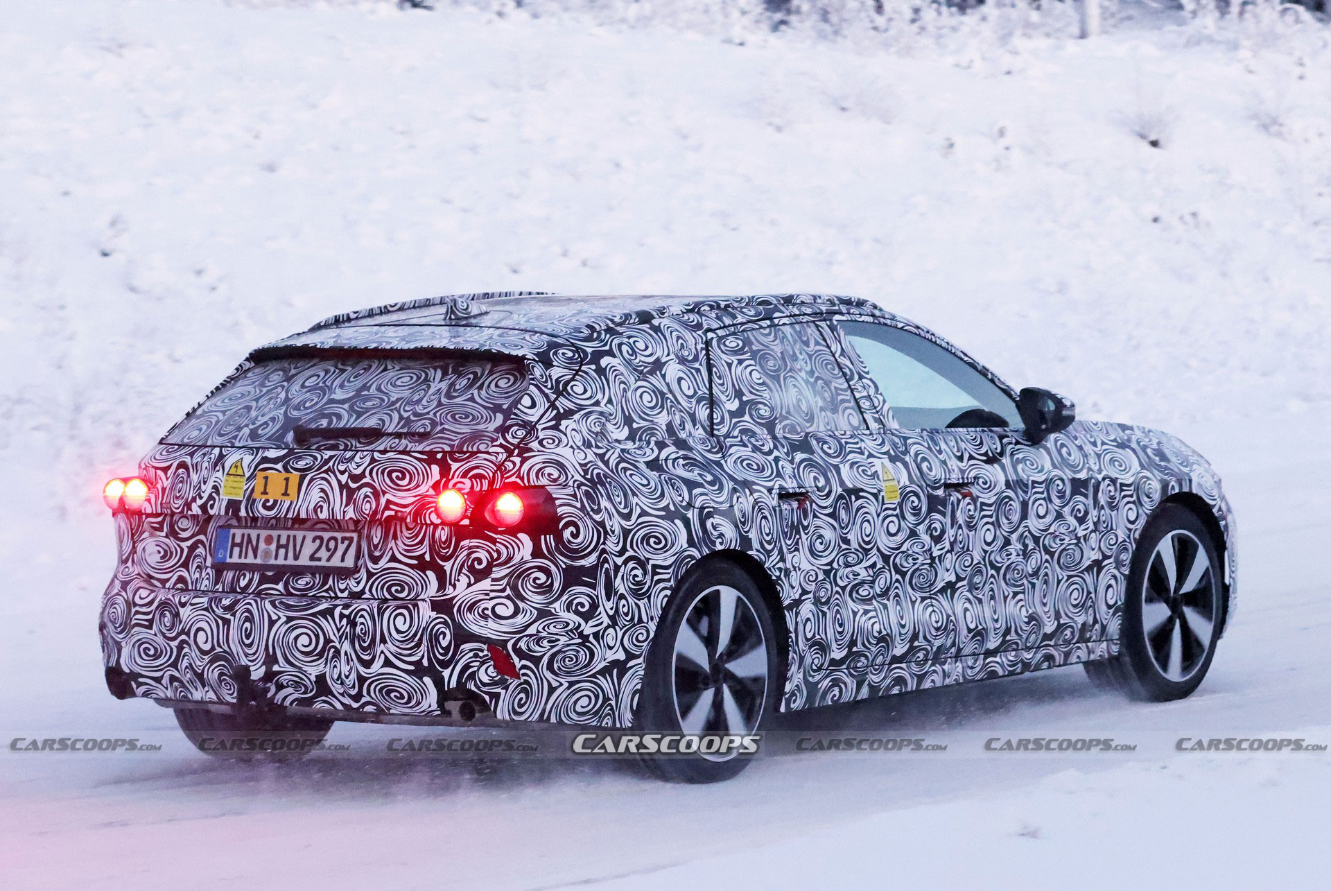 2024 Audi A4 Avant Spied With Plug-In Hybrid Powertrain And What Appears To Be A Massive Panoramic Glass Roof