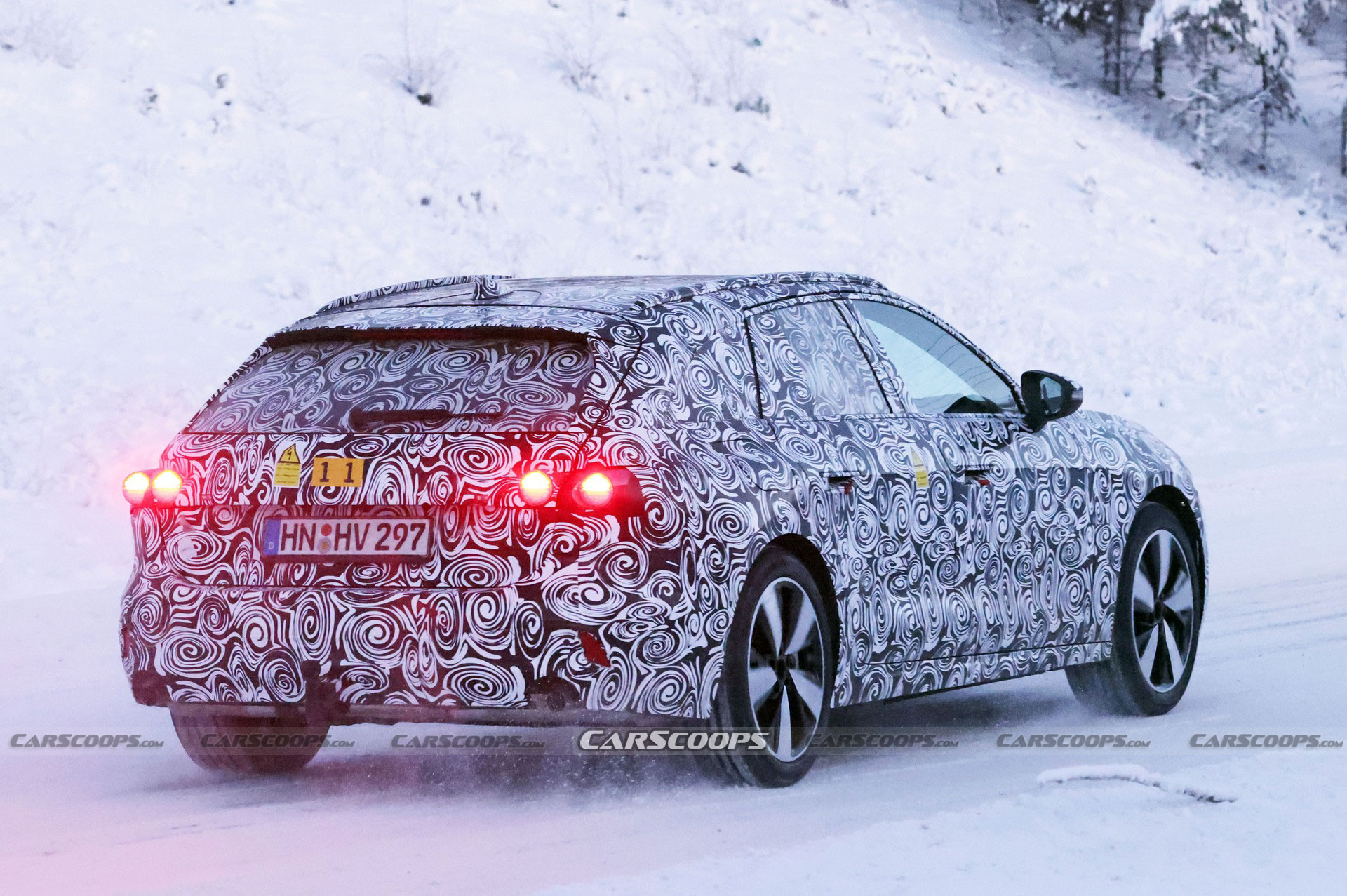 2024 Audi A4 Avant Spied With Plug-In Hybrid Powertrain And What Appears To Be A Massive Panoramic Glass Roof