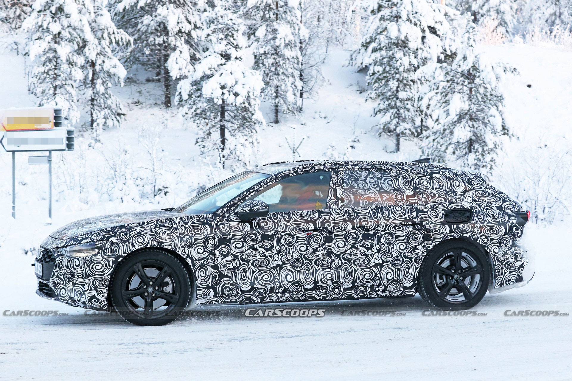 2024 Audi A4 Avant Spied With Plug-In Hybrid Powertrain And What Appears To Be A Massive Panoramic Glass Roof