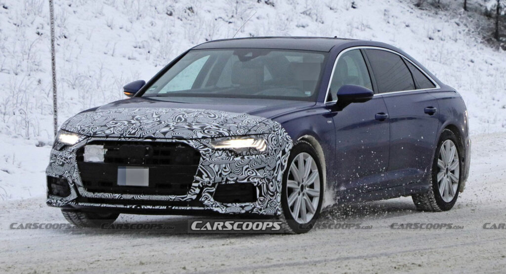  2024 Audi A6 Comes Out In The Open With A Barely Noticeable Facelift