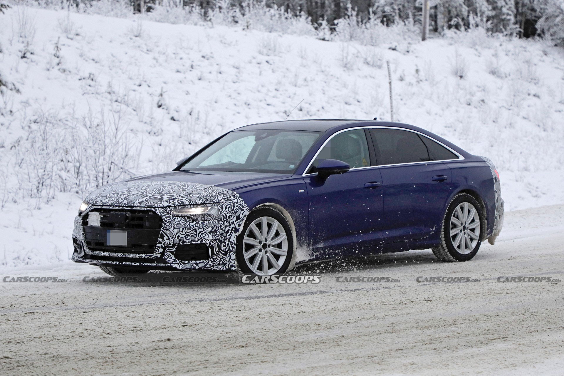 2024 Audi A6 Comes Out In The Open With A Barely Noticeable Facelift