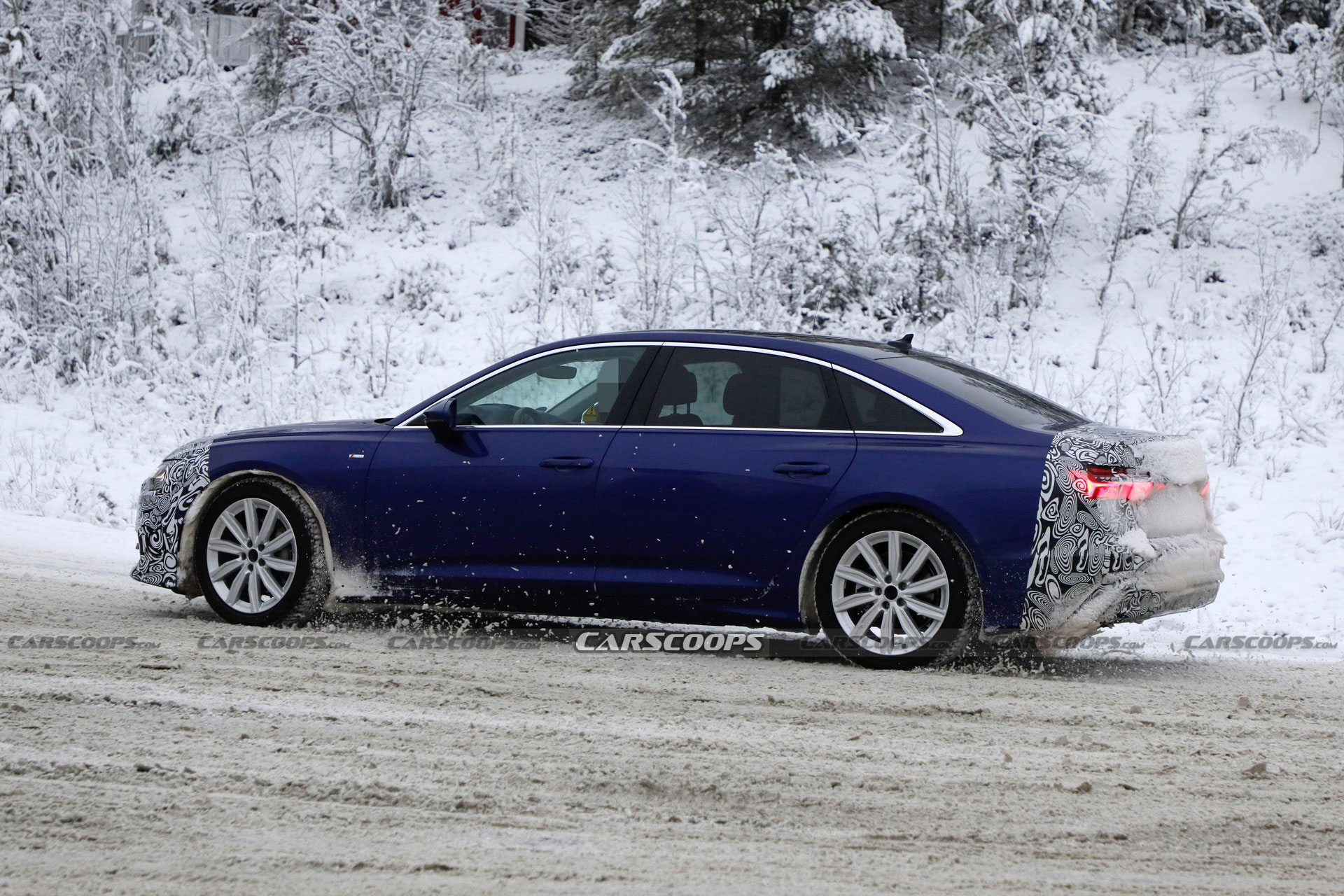 2024 Audi A6 Comes Out In The Open With A Barely Noticeable Facelift