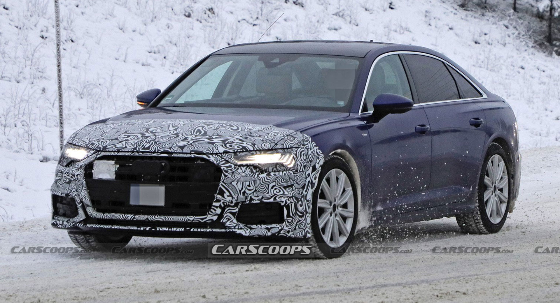 2024 Audi A6 Comes Out In The Open With A Barely Noticeable Facelift