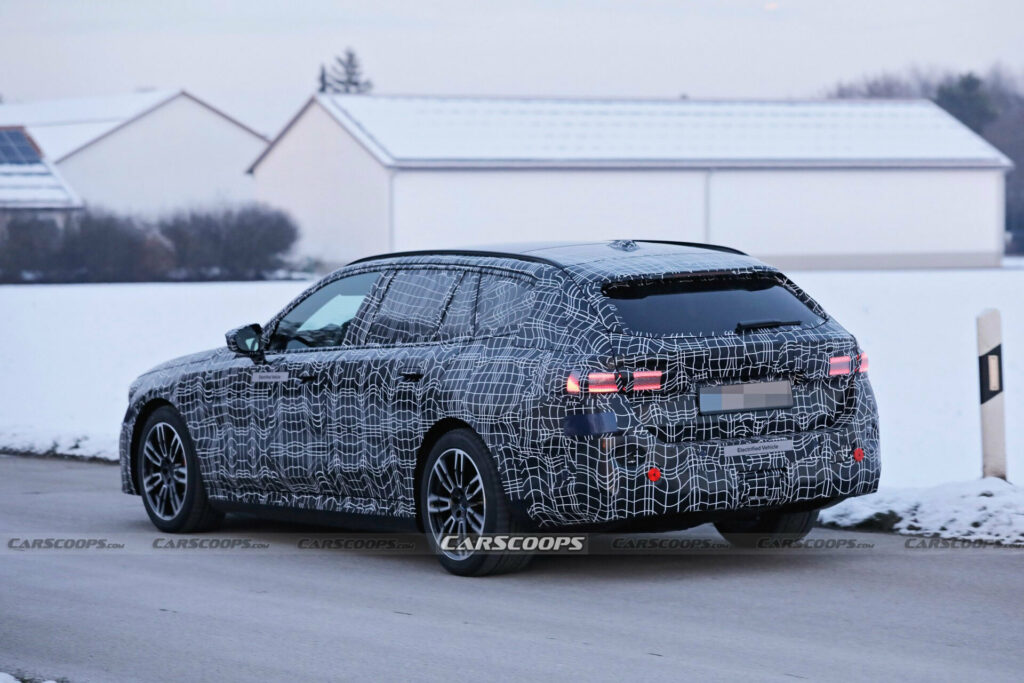 2024 BMW i5 Touring Spied As An Electrifying SUV Alternative | Carscoops