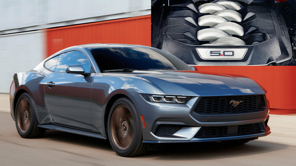  2024 Ford Mustang Specs Revealed: GT Packs Up To 486 HP, Dark Horse 500 HP