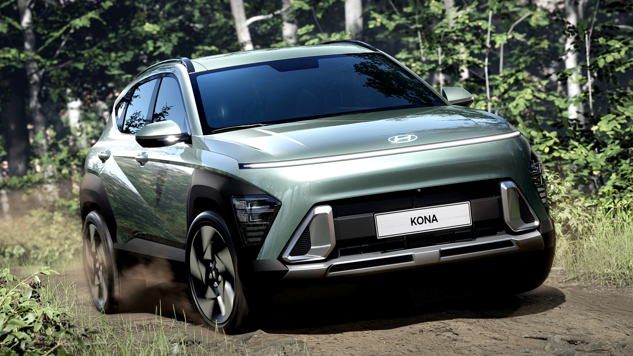 2024 Hyundai Kona Debuts With Ruggedly Good Looks And ICE, Hybrid, EV