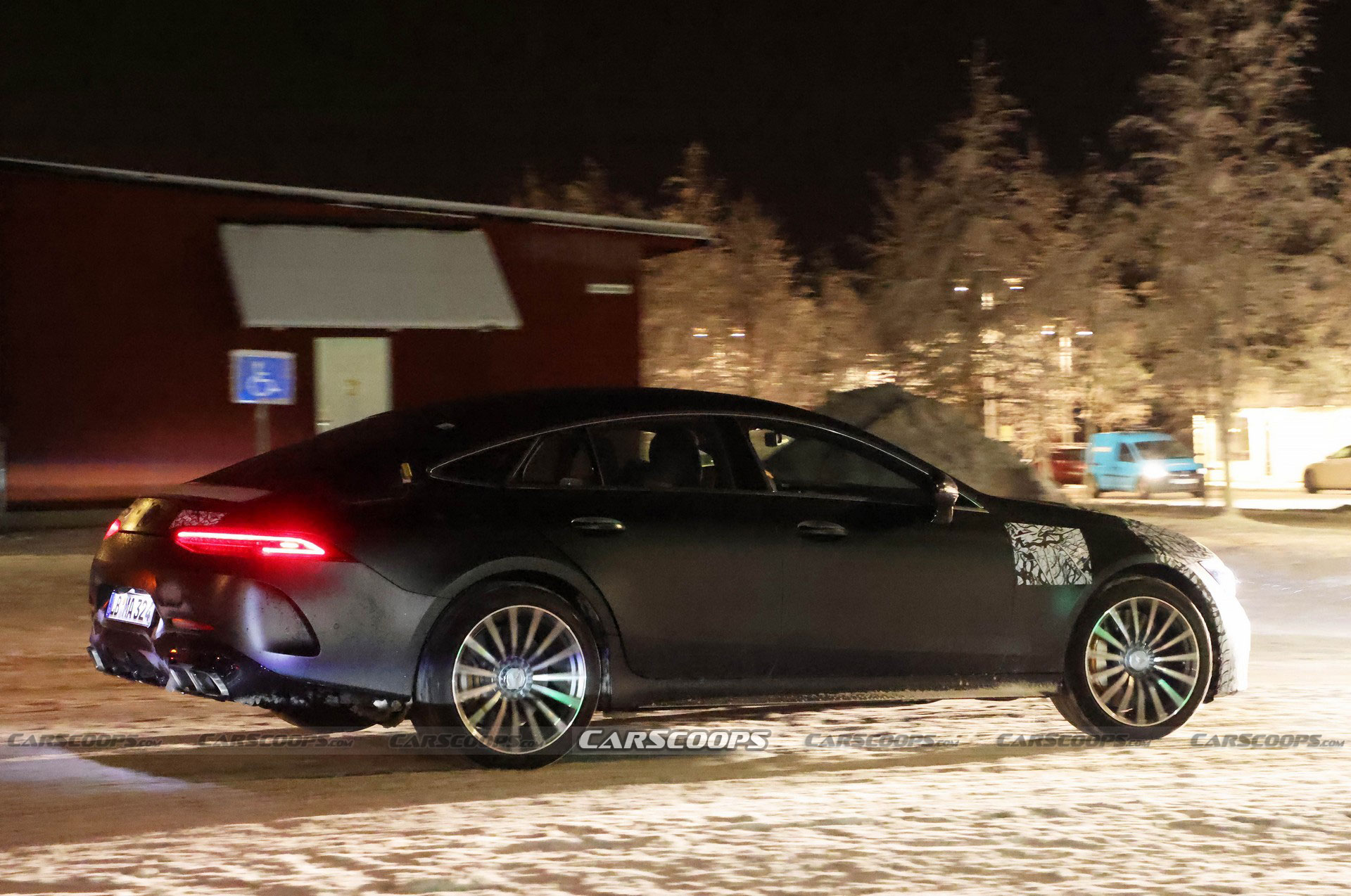 2024 Mercedes-AMG GT 4-Door Spied Inside And Out, Facelifted Model Set For An Evolutionary Update