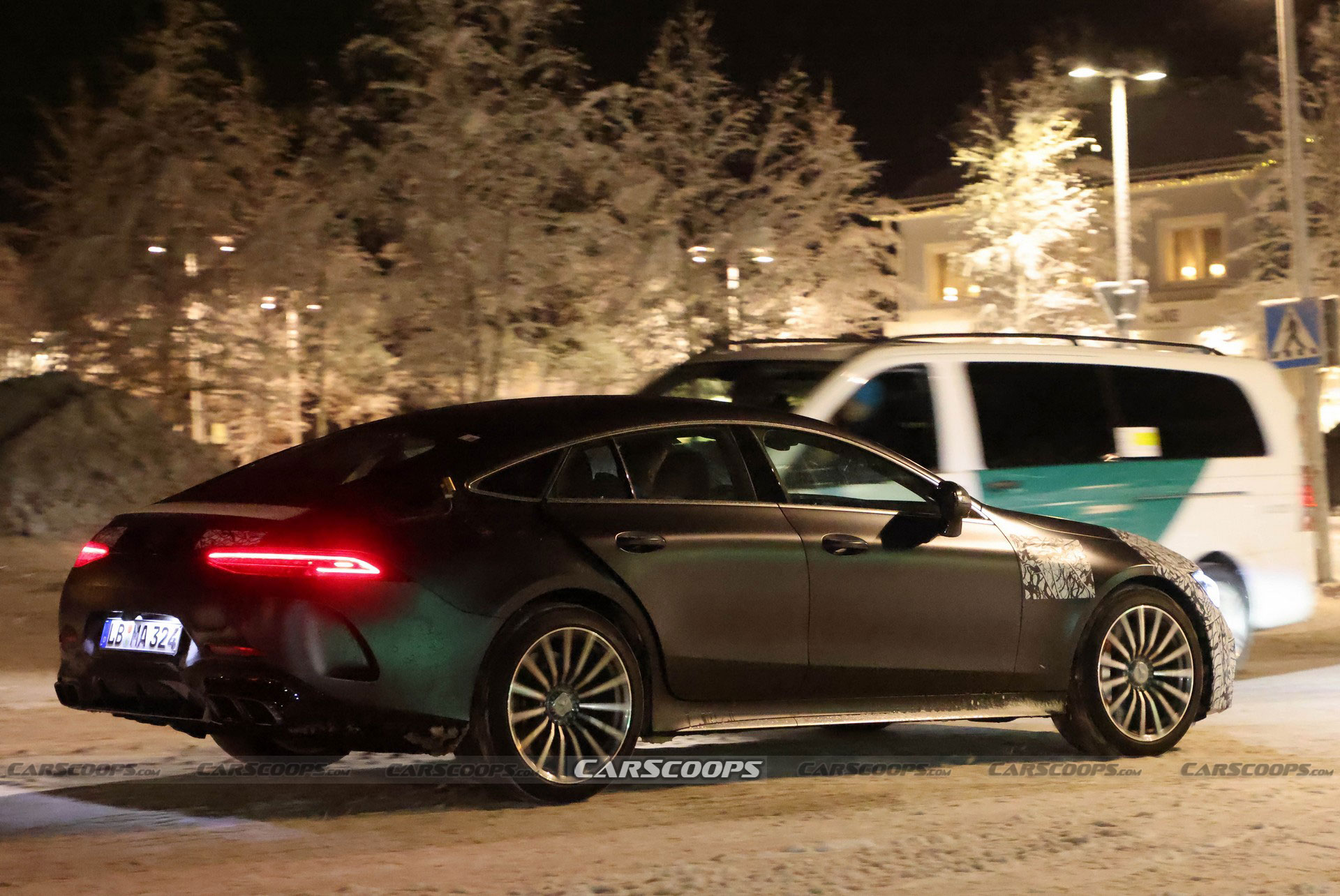 2024 Mercedes-AMG GT 4-Door Spied Inside And Out, Facelifted Model Set For An Evolutionary Update