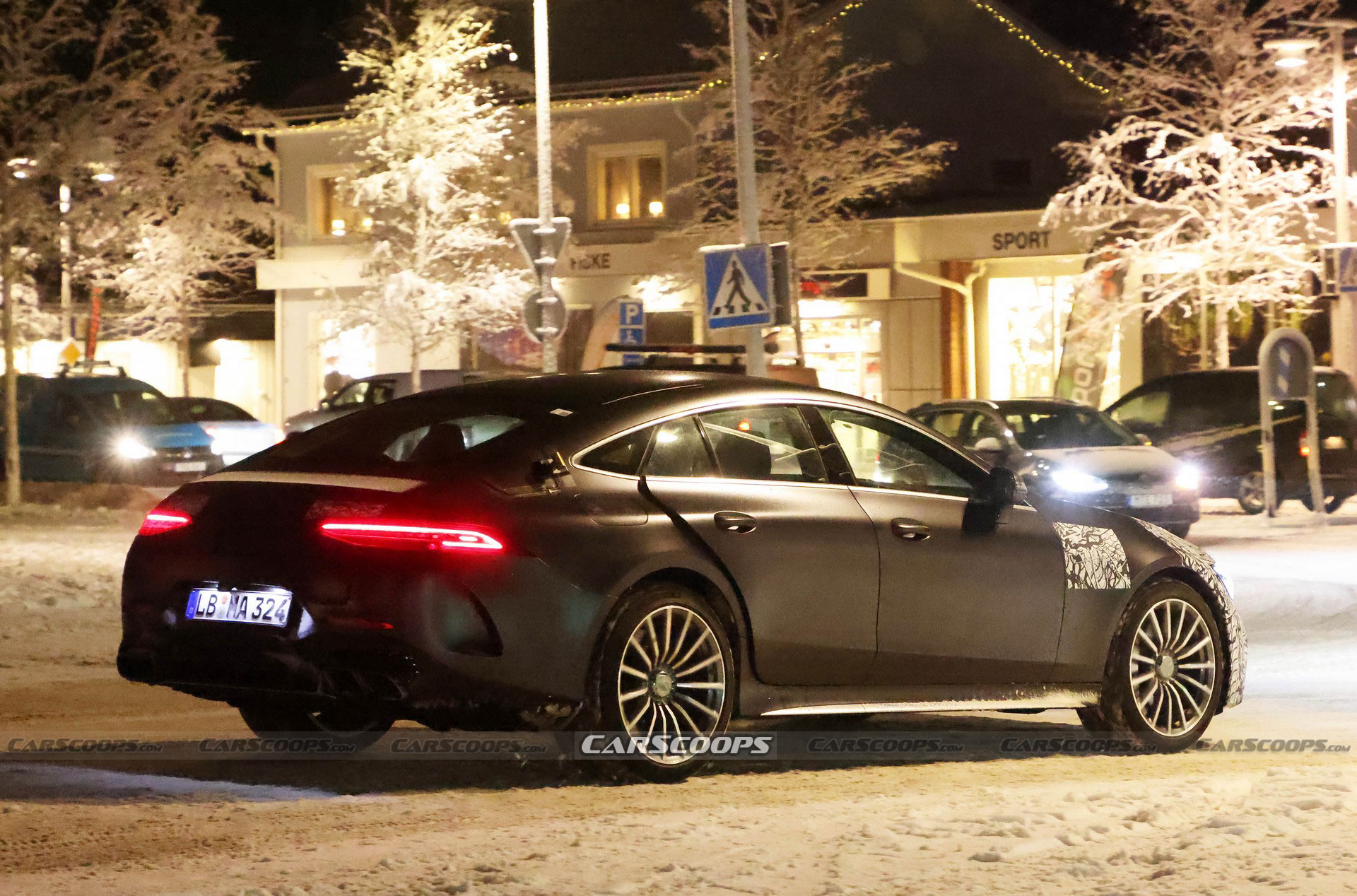 2024 Mercedes-AMG GT 4-Door Spied Inside And Out, Facelifted Model Set For An Evolutionary Update