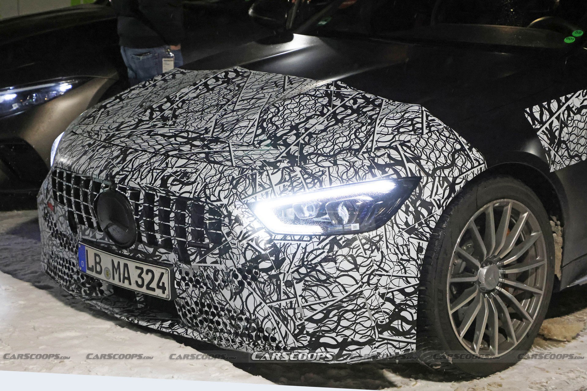 2024 Mercedes-AMG GT 4-Door Spied Inside And Out, Facelifted Model Set For An Evolutionary Update