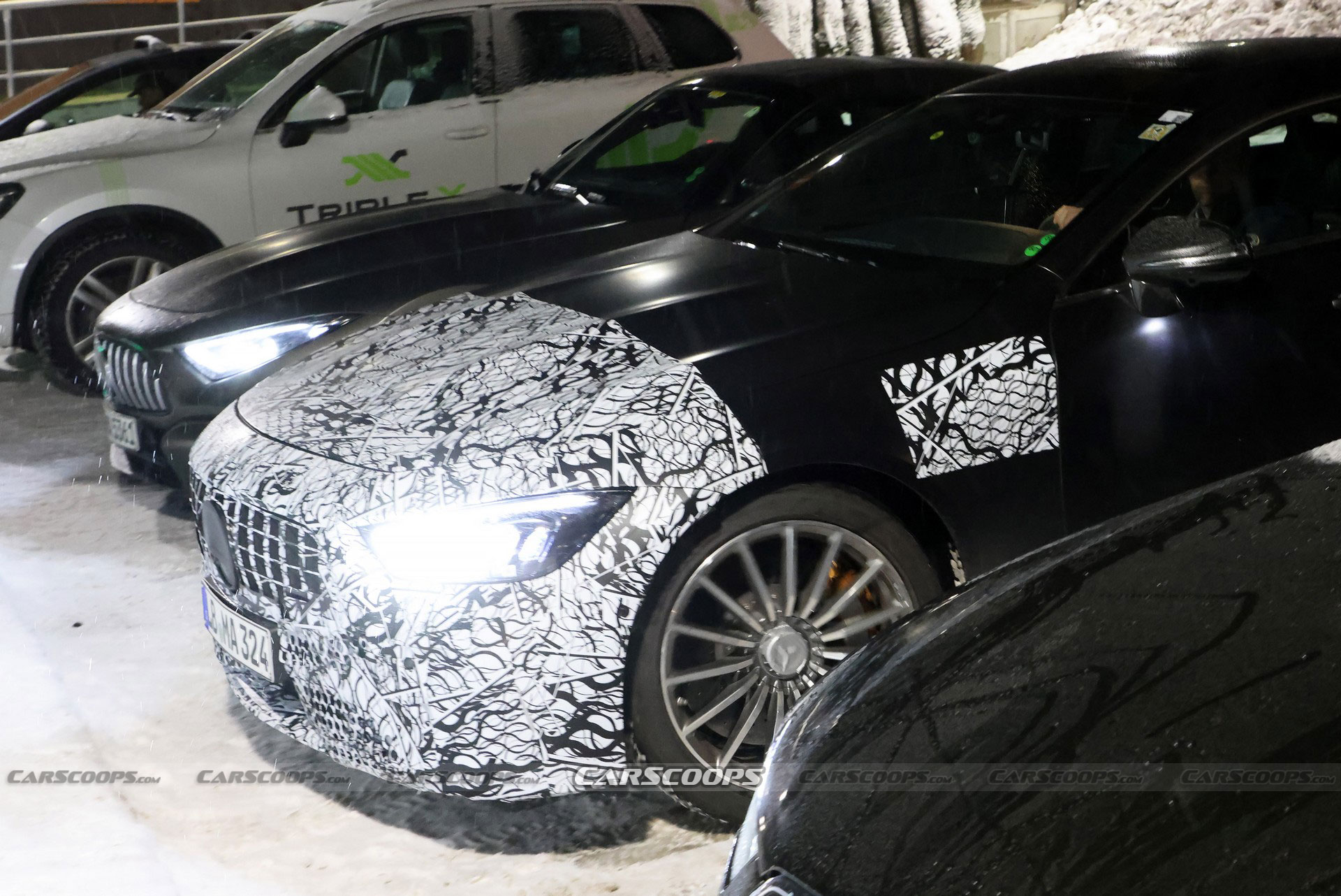 2024 Mercedes-AMG GT 4-Door Spied Inside And Out, Facelifted Model Set For An Evolutionary Update