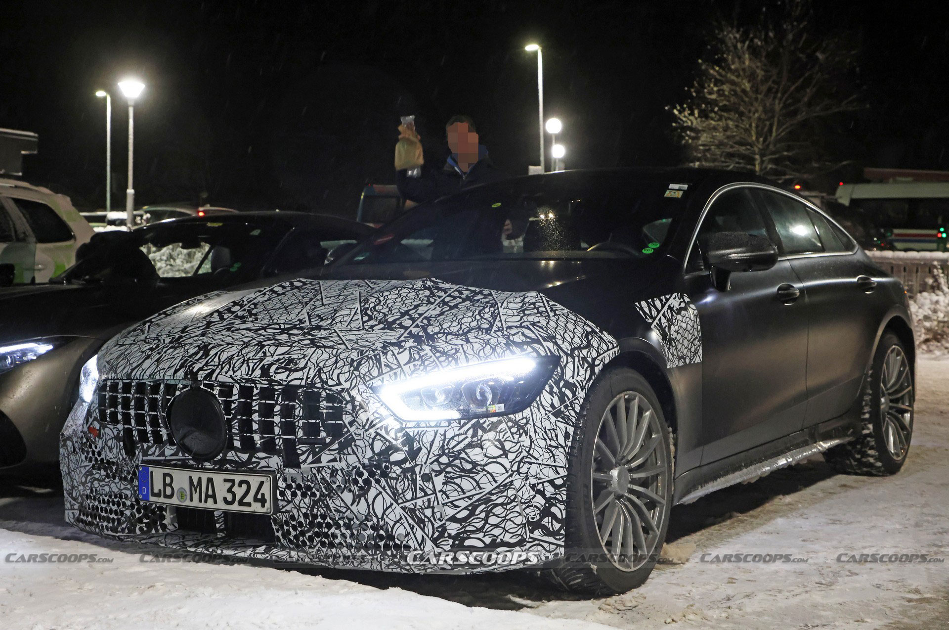 2024 Mercedes-AMG GT 4-Door Spied Inside And Out, Facelifted Model Set For An Evolutionary Update