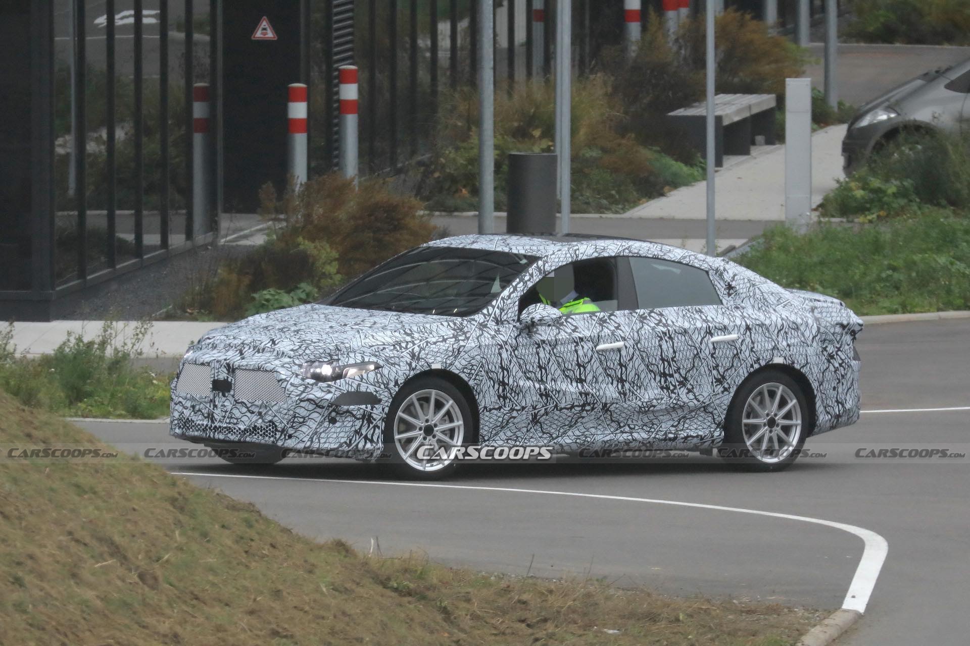 2024 Mercedes Baby EQ Sedan Wants A Slice Of The Tesla Model 3’s Pie