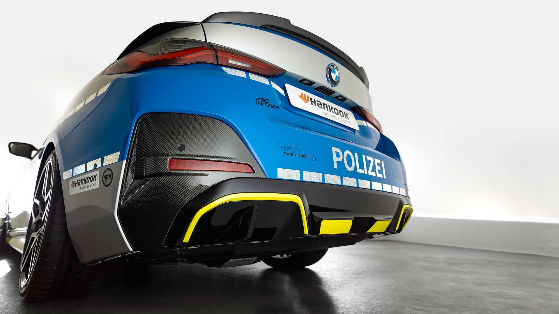 AC Schnitzer Created A BMW i4 M50 Police Car