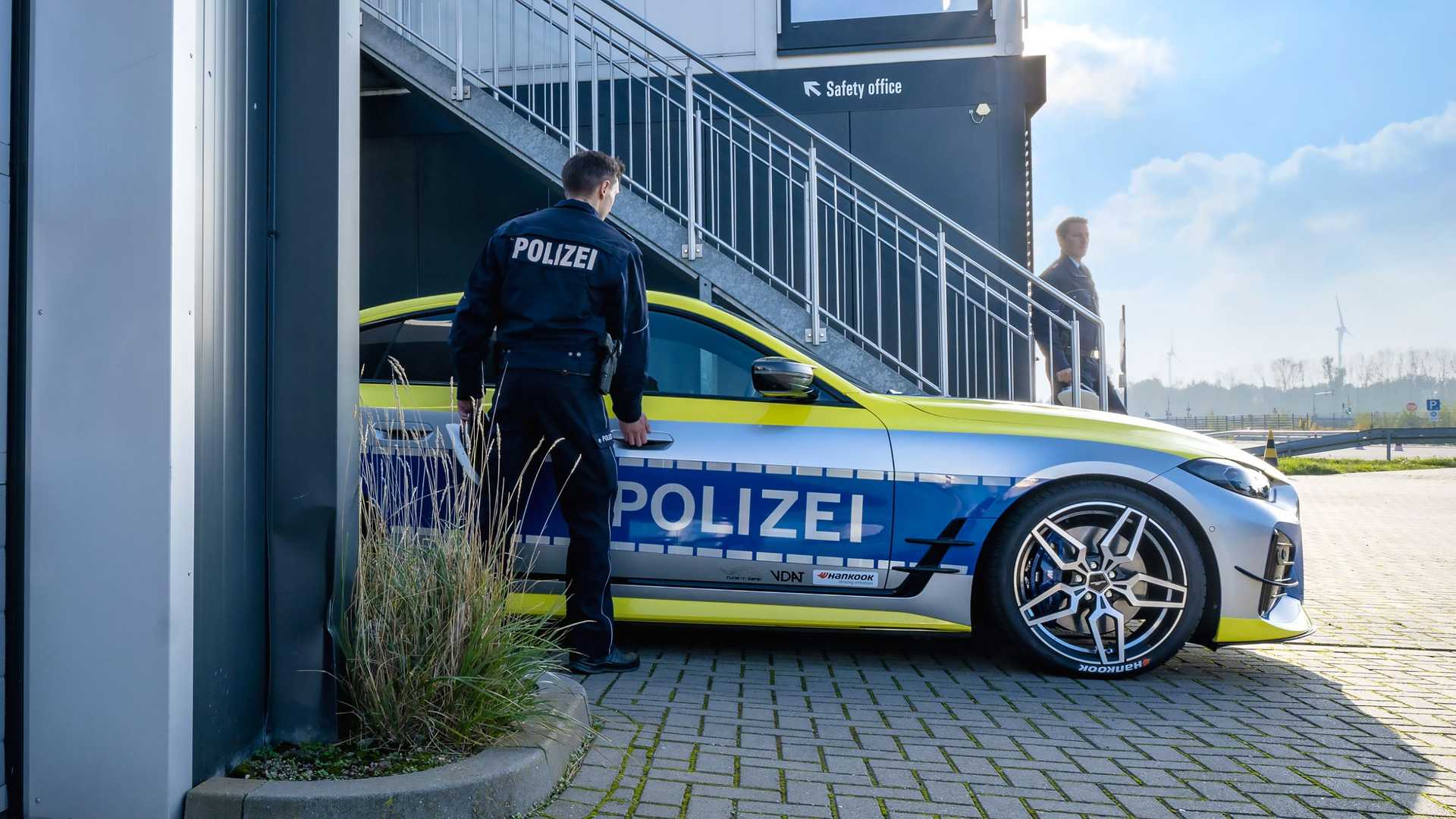 AC Schnitzer Created A BMW i4 M50 Police Car