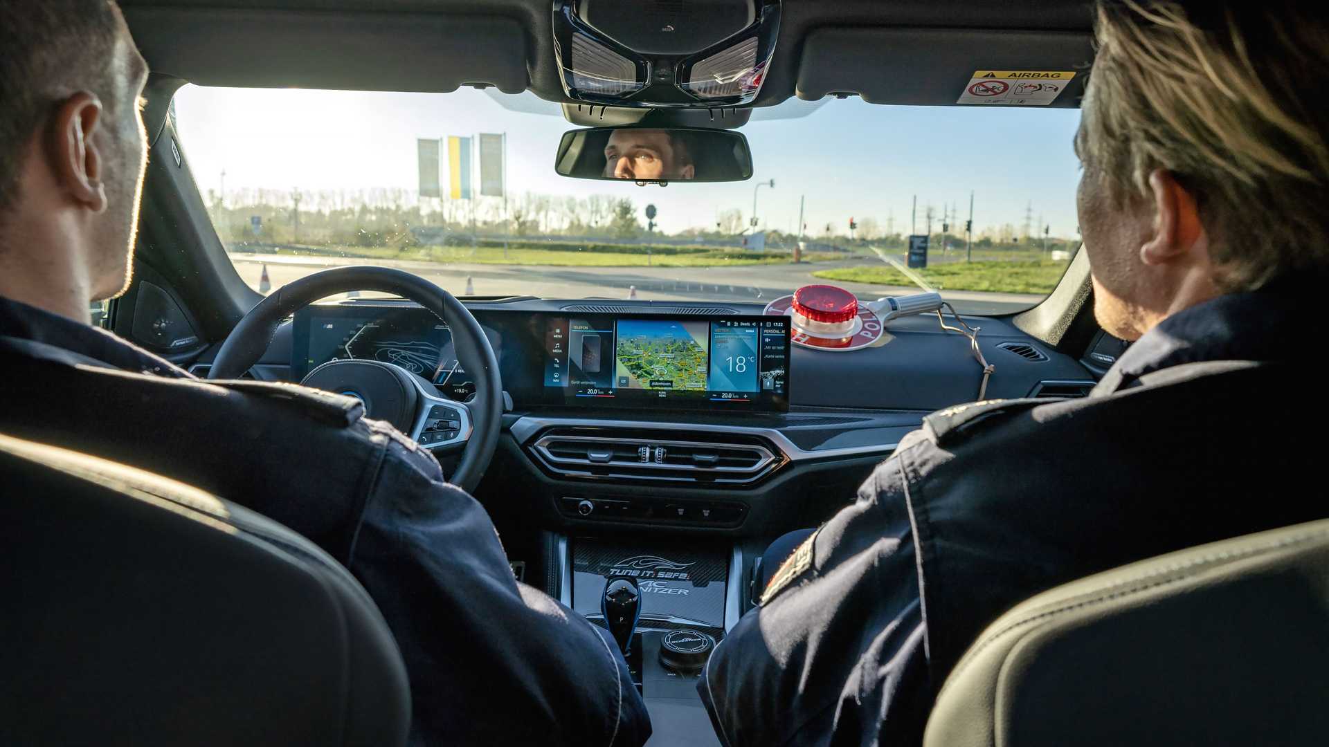 AC Schnitzer Created A BMW i4 M50 Police Car