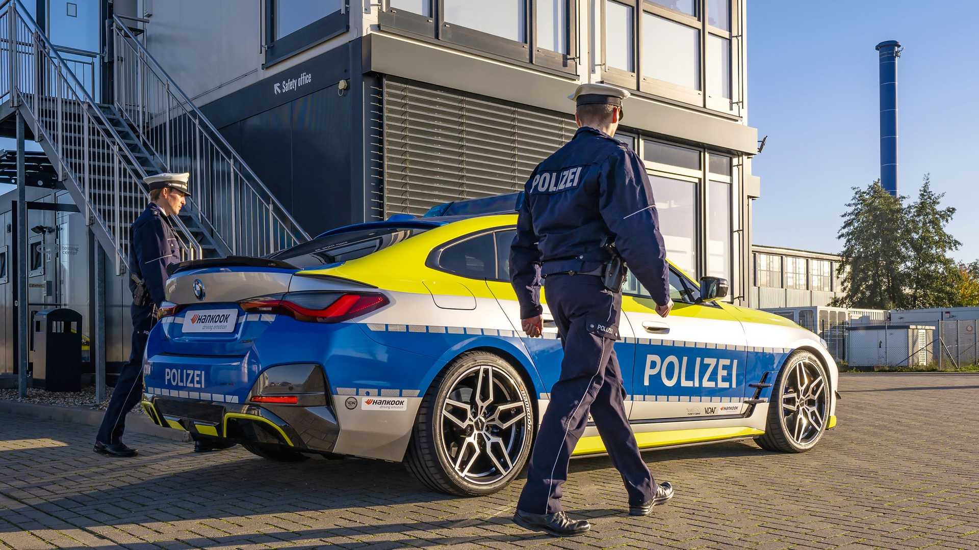 AC Schnitzer Created A BMW i4 M50 Police Car