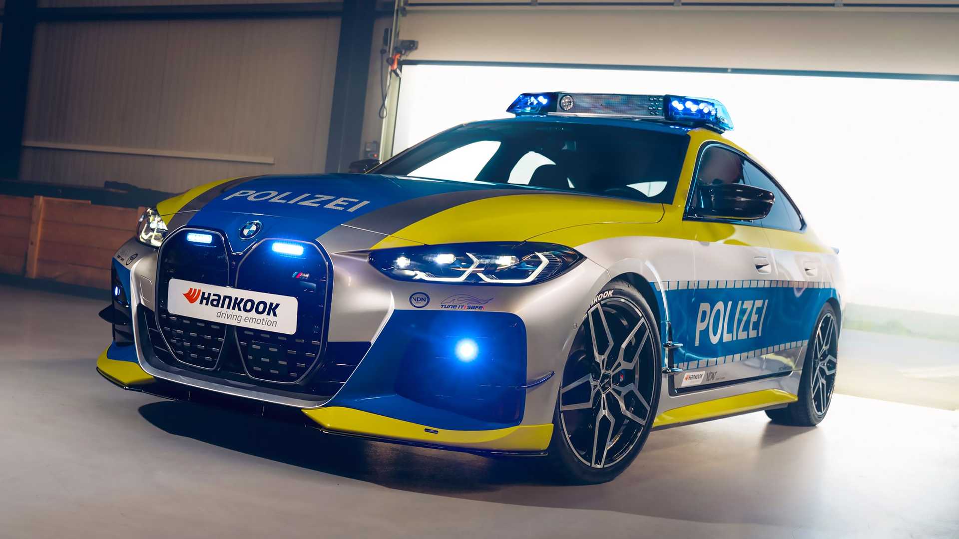 AC Schnitzer Created A BMW i4 M50 Police Car