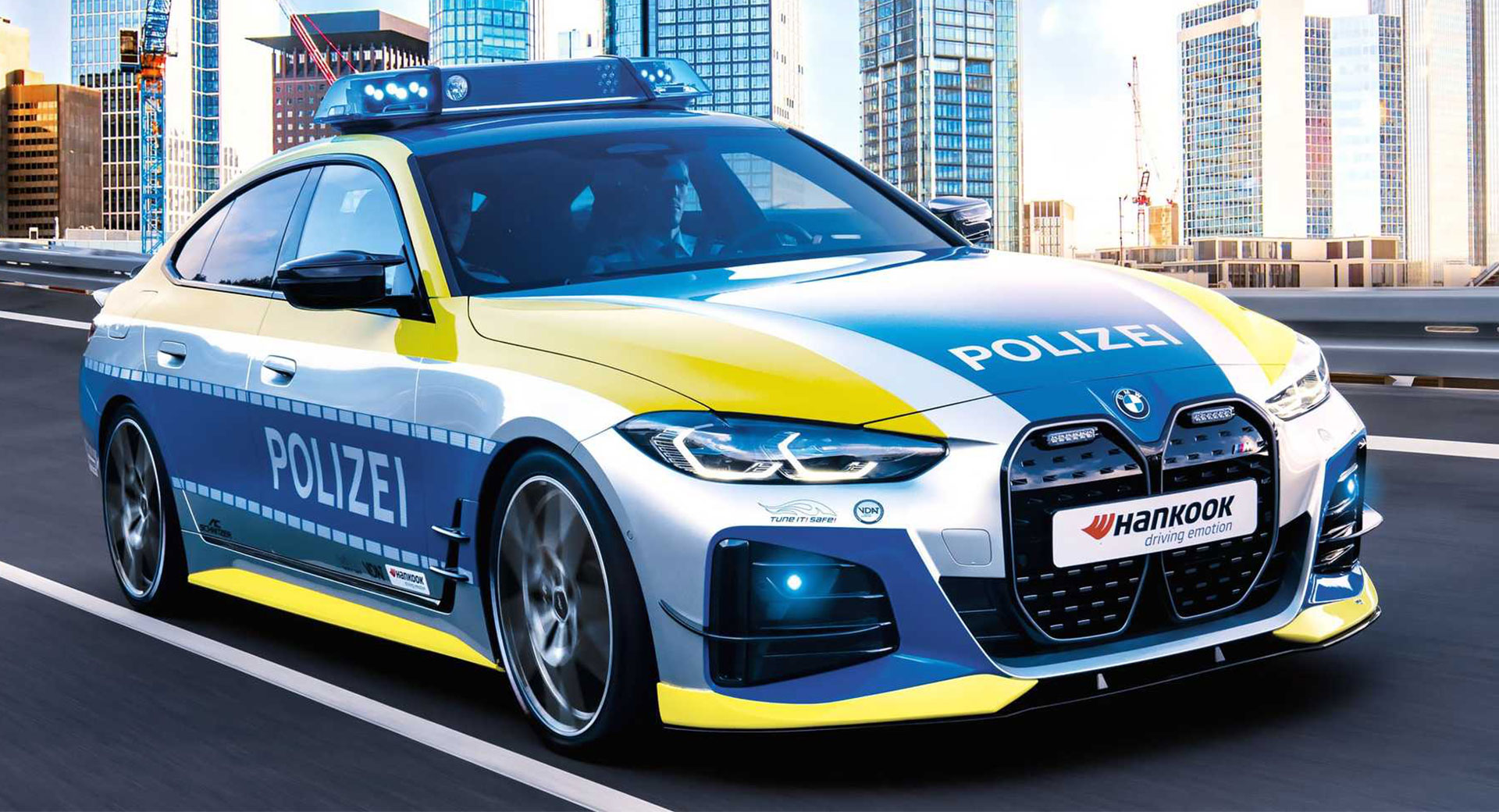 AC Schnitzer a créé une voiture de police BMW i4 M50