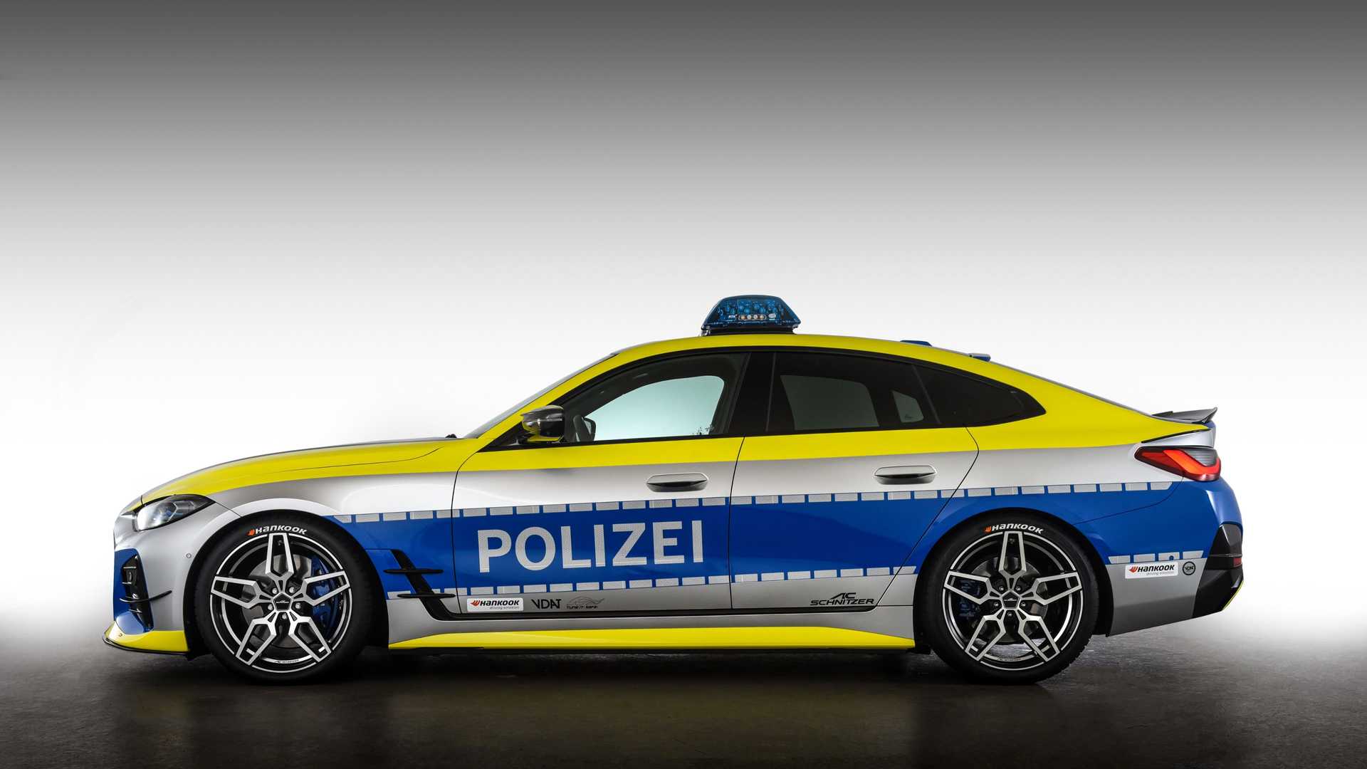 AC Schnitzer Created A BMW i4 M50 Police Car