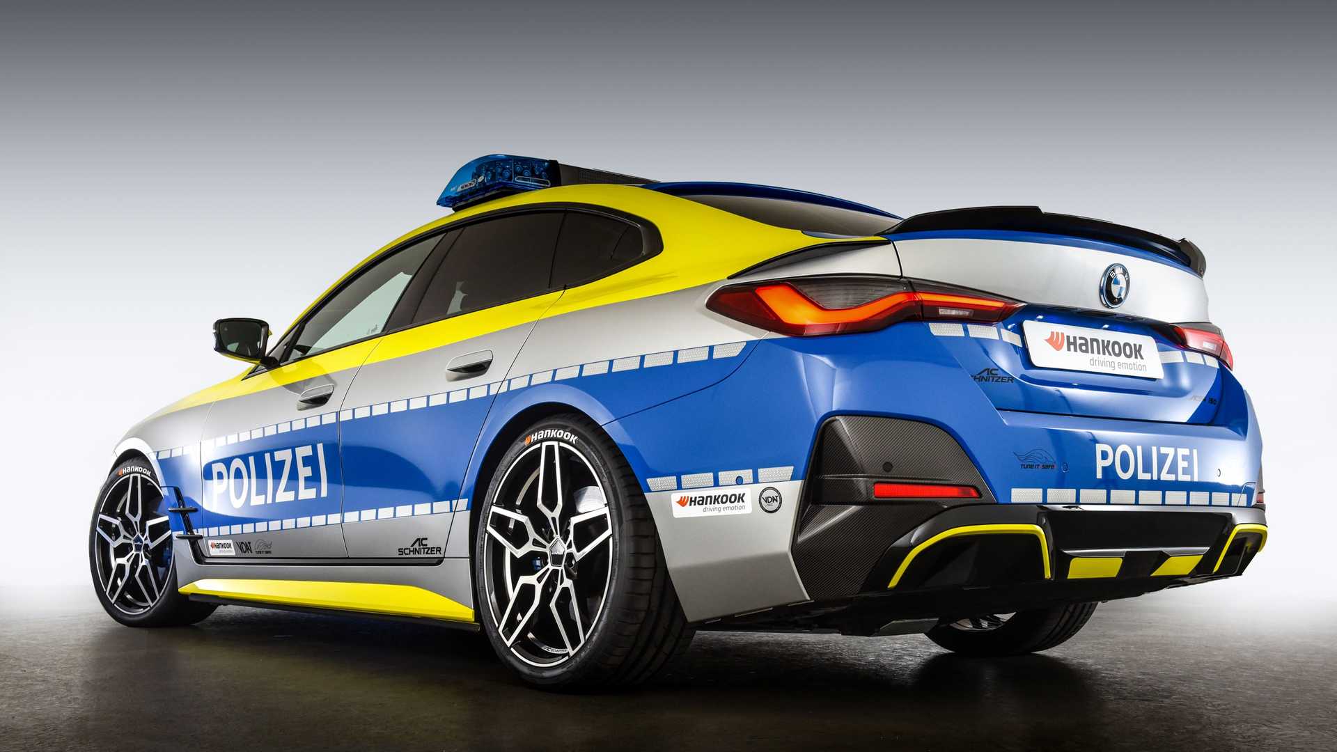 AC Schnitzer Created A BMW i4 M50 Police Car