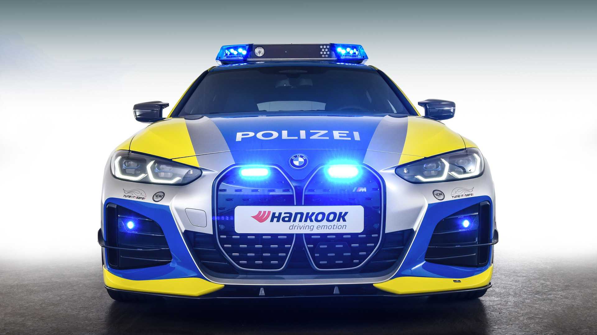 AC Schnitzer Created A BMW i4 M50 Police Car